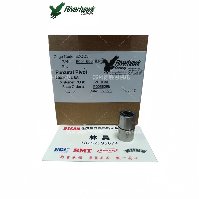 Riverhawk轴承6005-800，6005-600，6005-400十字扭簧轴承，磨床测量臂轴承，悬臂枢轴轴承